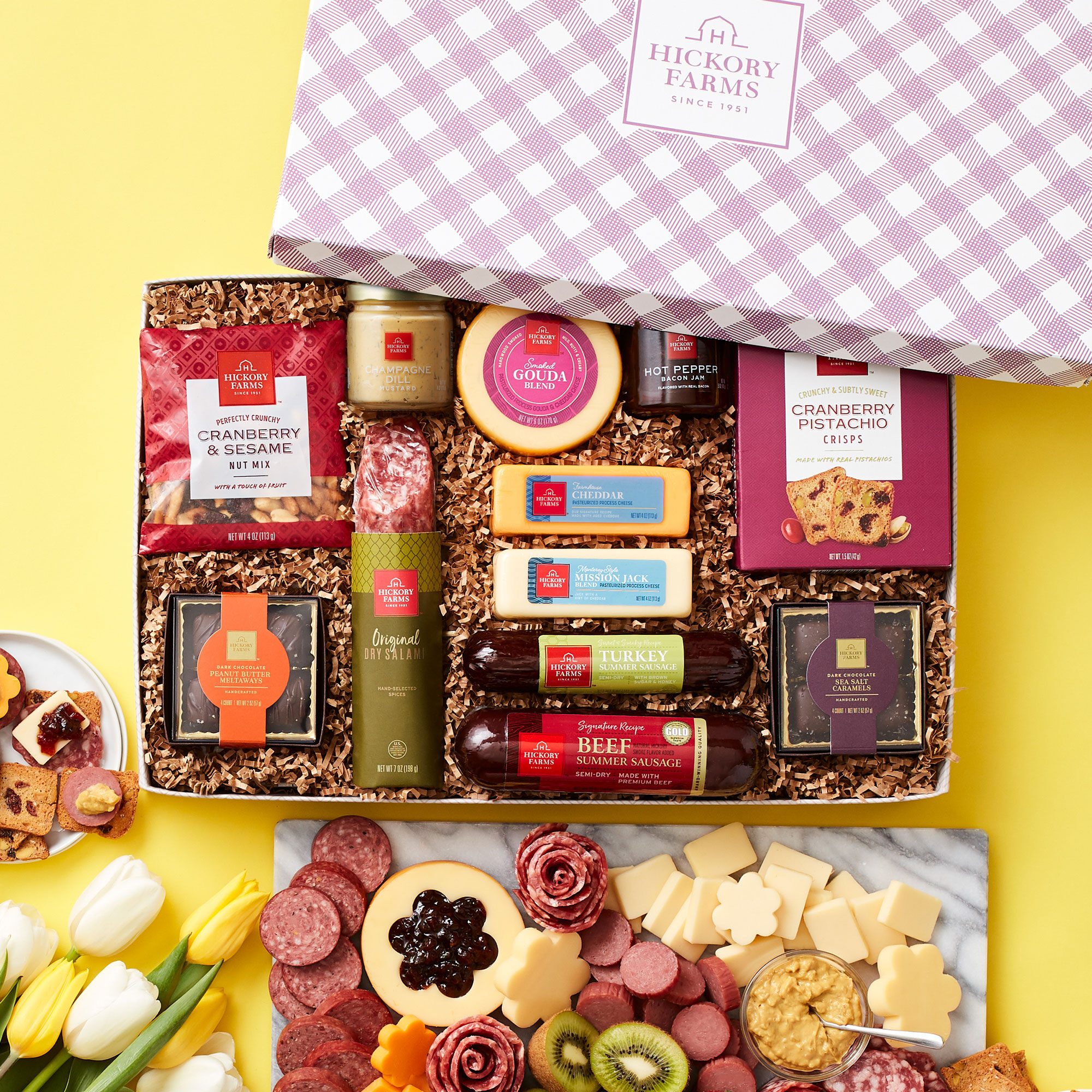 spring charcuterie chocolate gift box 1