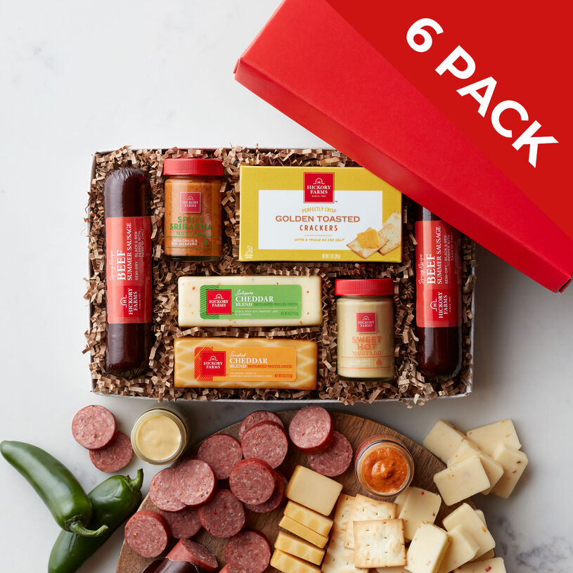 This item is a six-pack of our Hot & Spicy Gift Box 