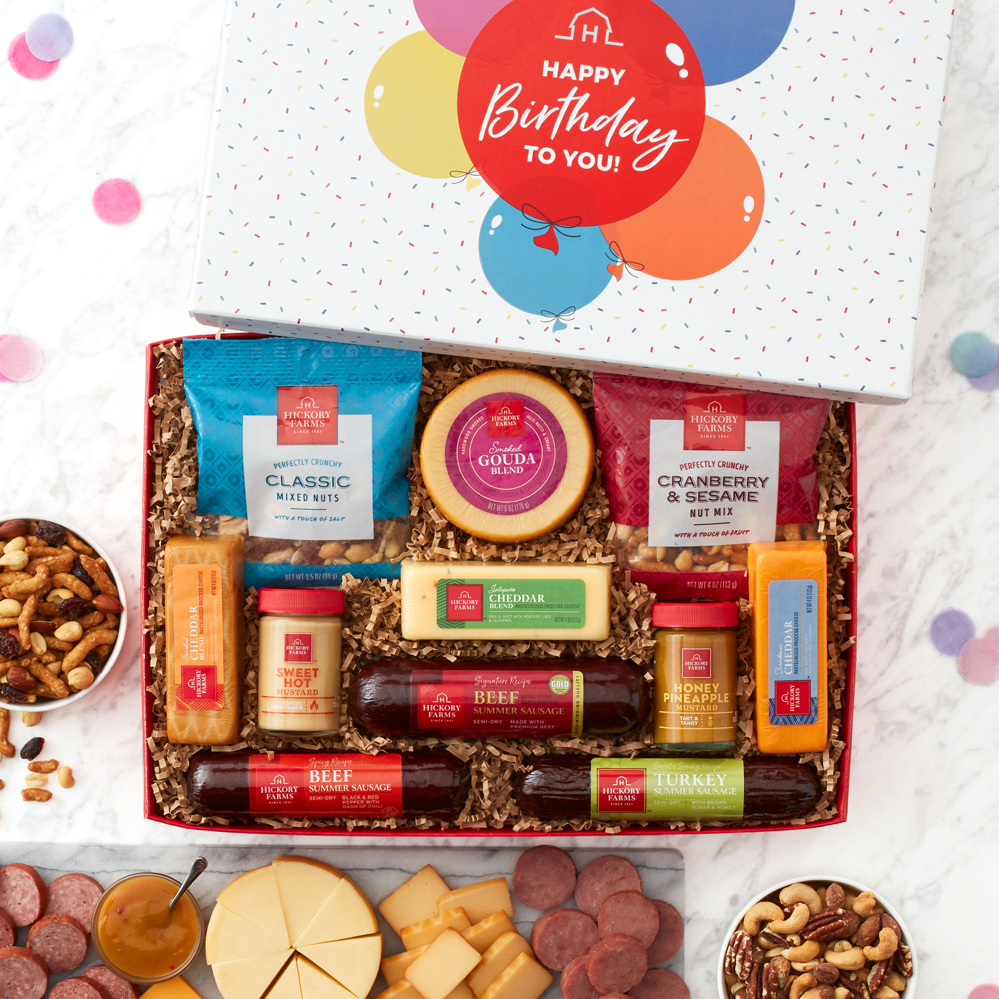 Birthday Gift Baskets | Healthy food and wine gifts, USA Delivery - Good 4  You Gift Baskets USA
