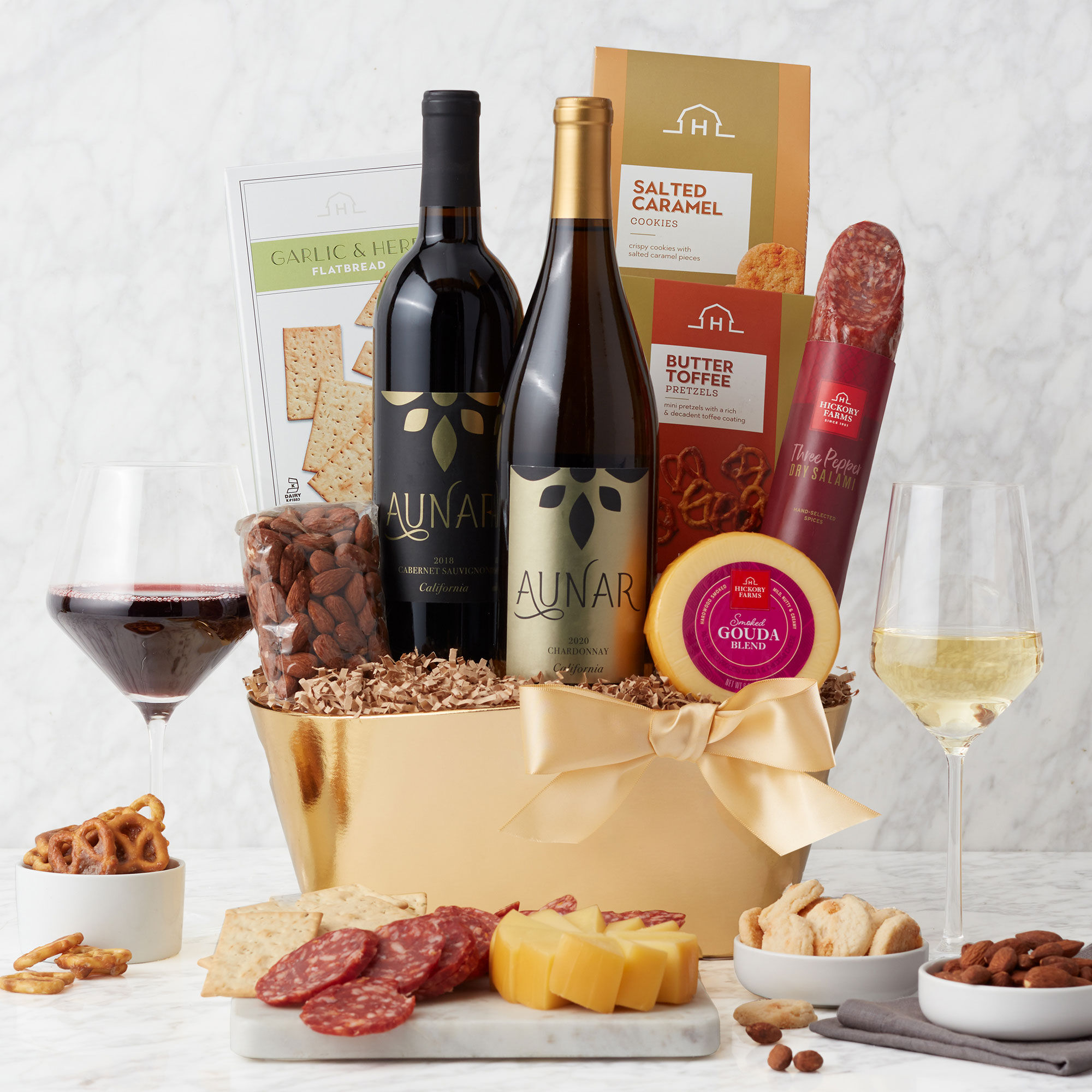 Red Wine Gift Basket Delivery | Hickory Farms