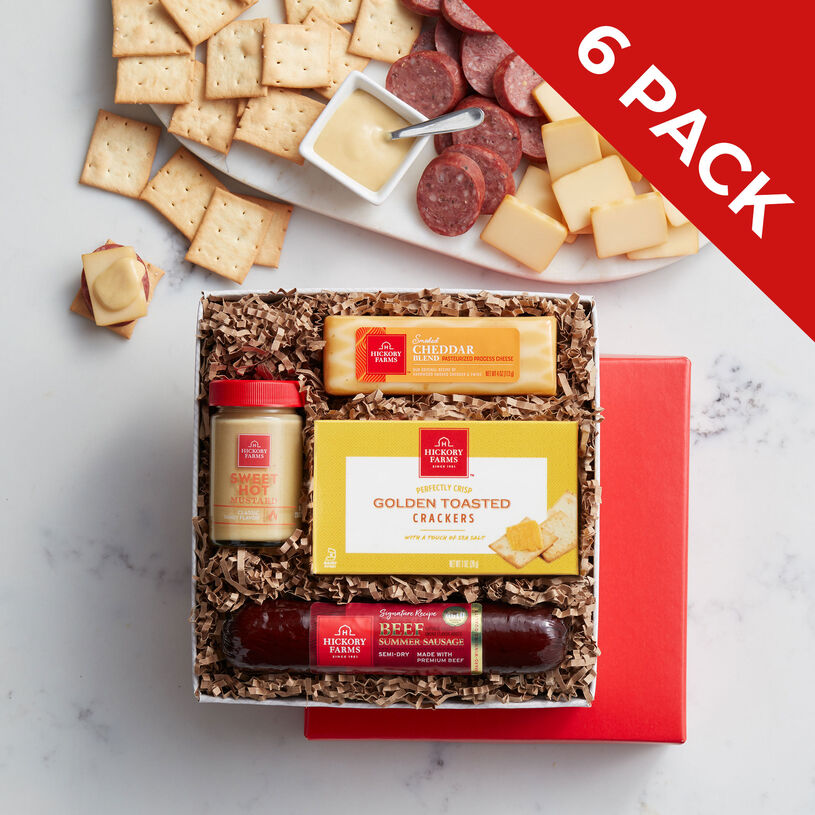 This item is a six-pack of our Signature Beef Sampler 