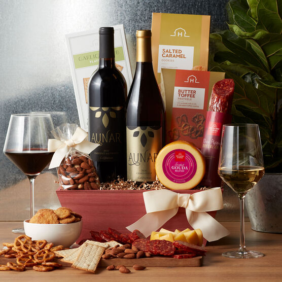 Share a Great American Red Wine Gift Set Online as a GIFT!