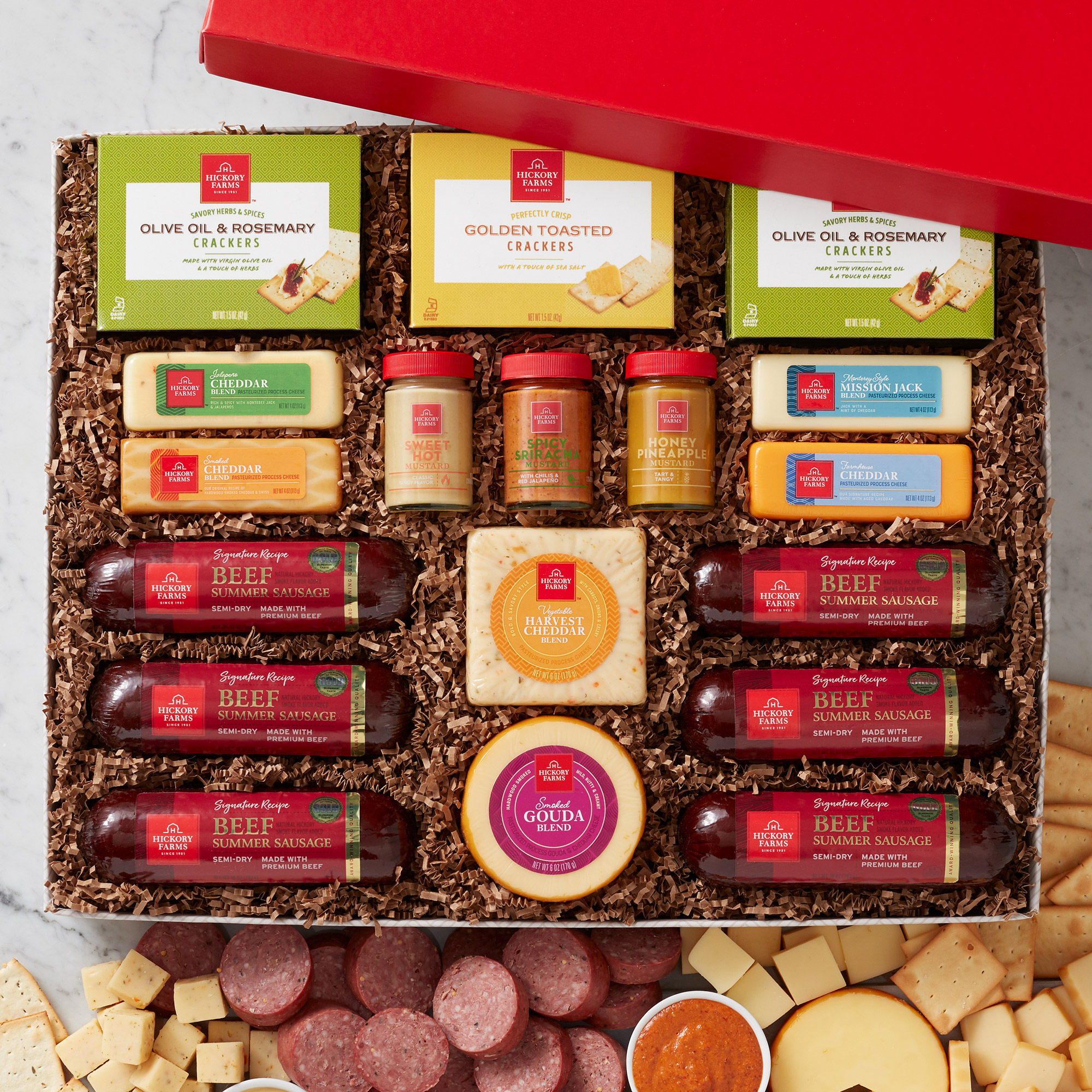 Hickory Farms - This Summer Sausage and Cheese Gift Box
