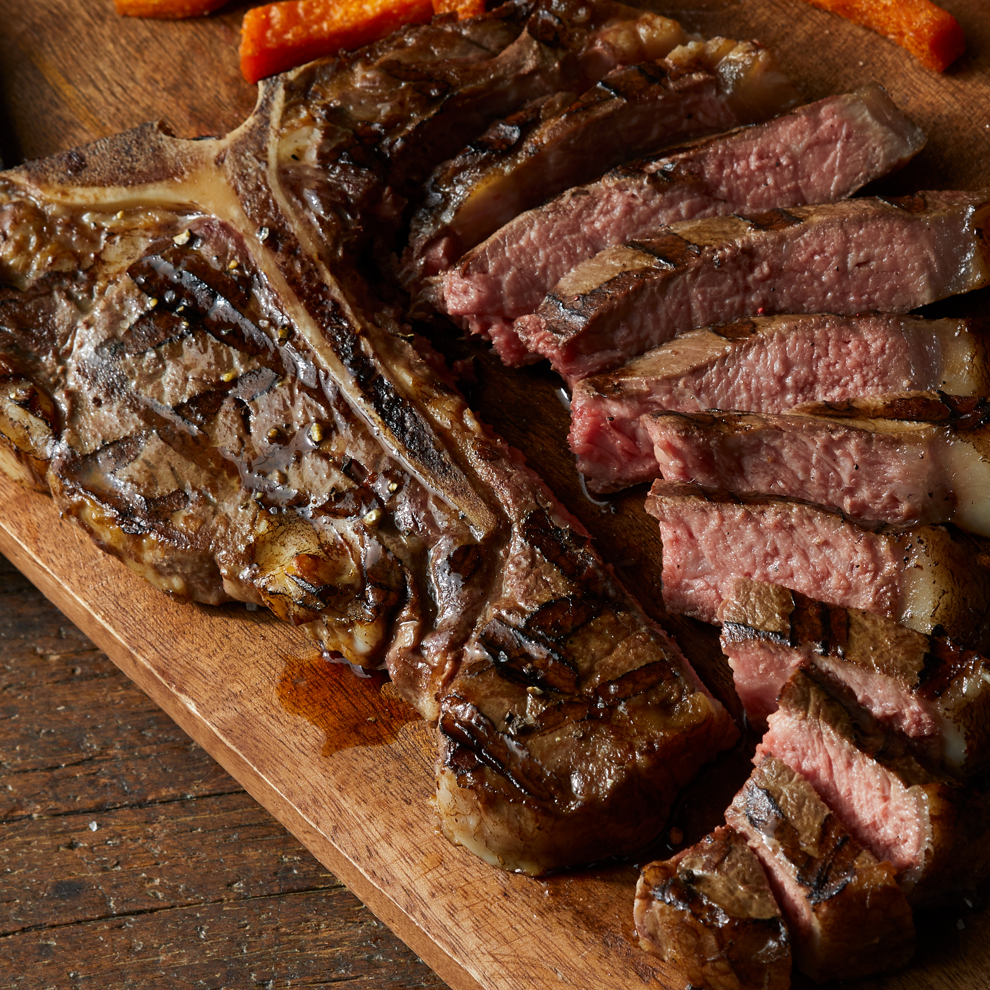 (2) 16 oz Premium Porterhouse Steaks | Hickory Farms