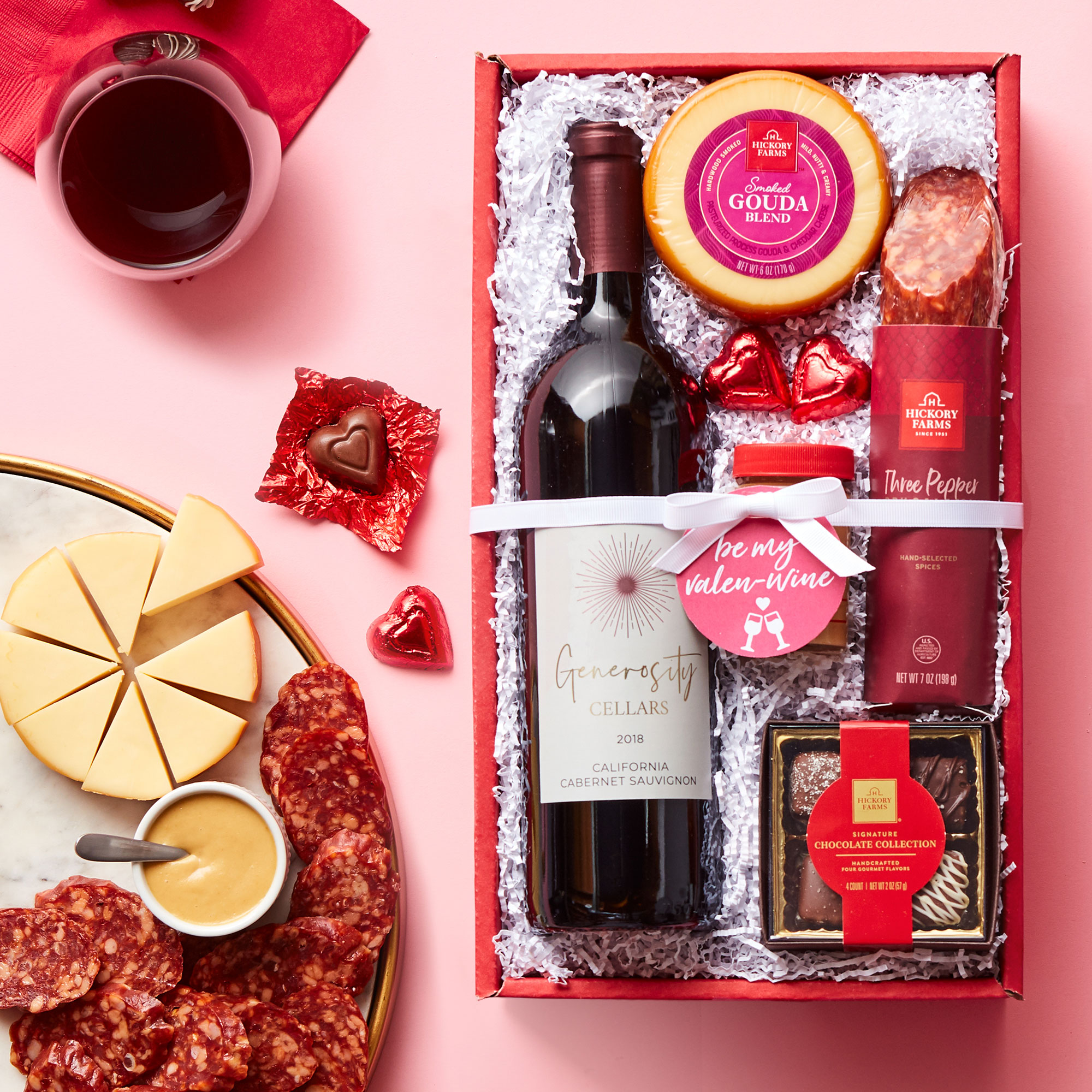 Valentine's Day Cabernet & Snack Collection