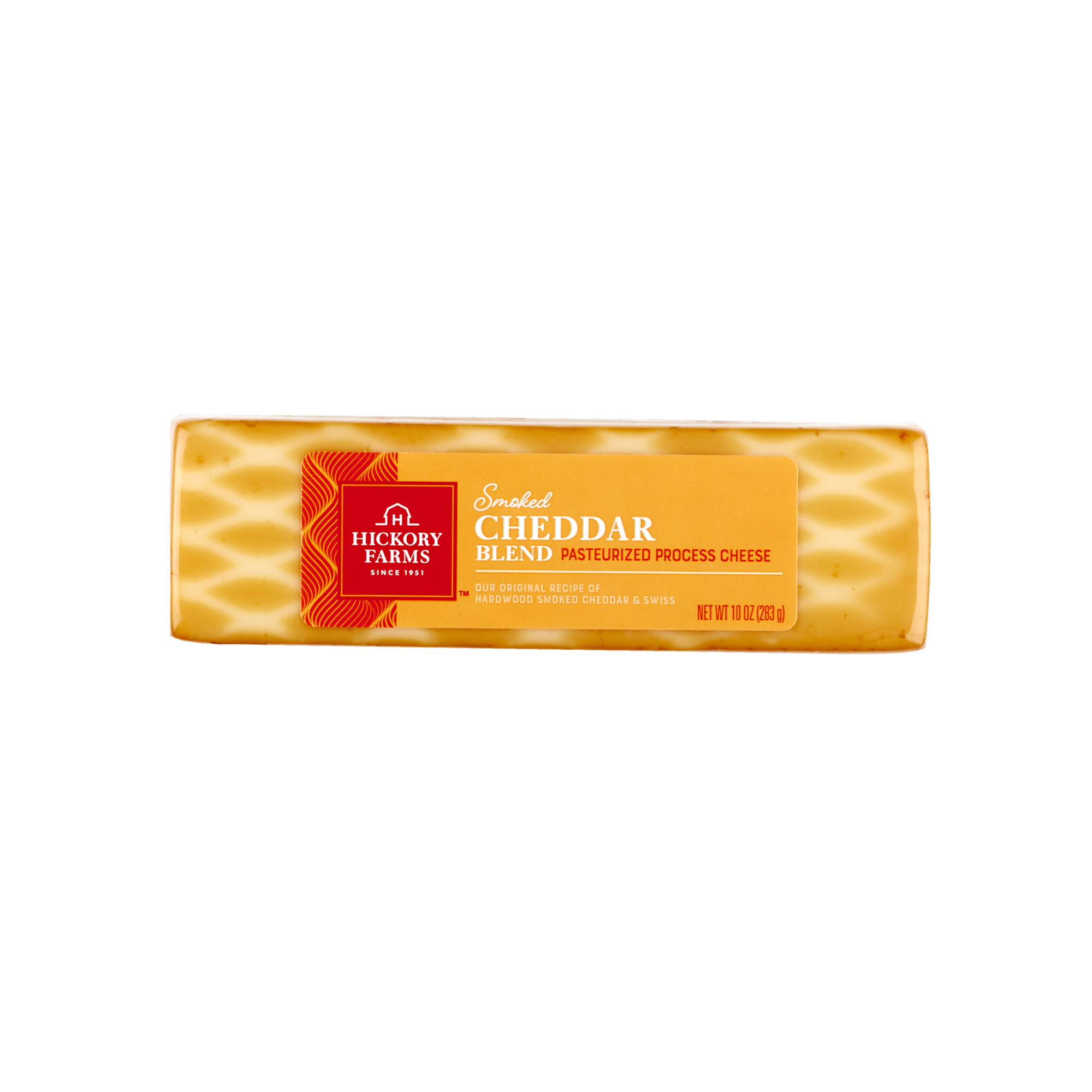Hickory Farms Beef Summer Sausage 10 oz & Smoked Cheddar Blend cheese 10 oz
