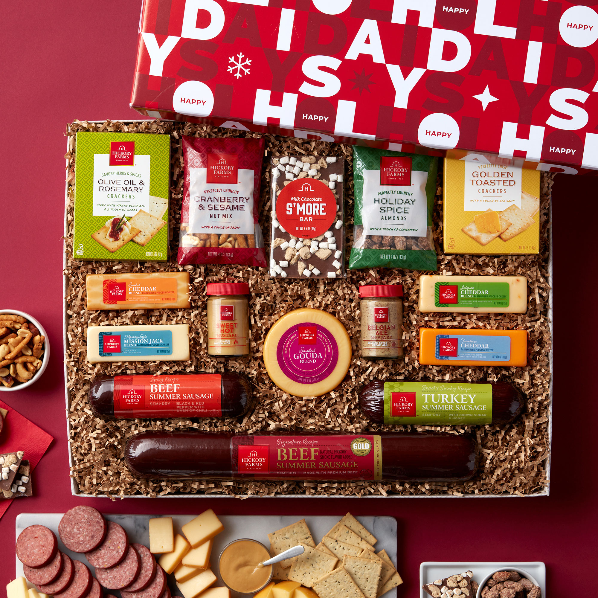 Congratulations gift basket, Celebration gift box – Crunchy Mama Box