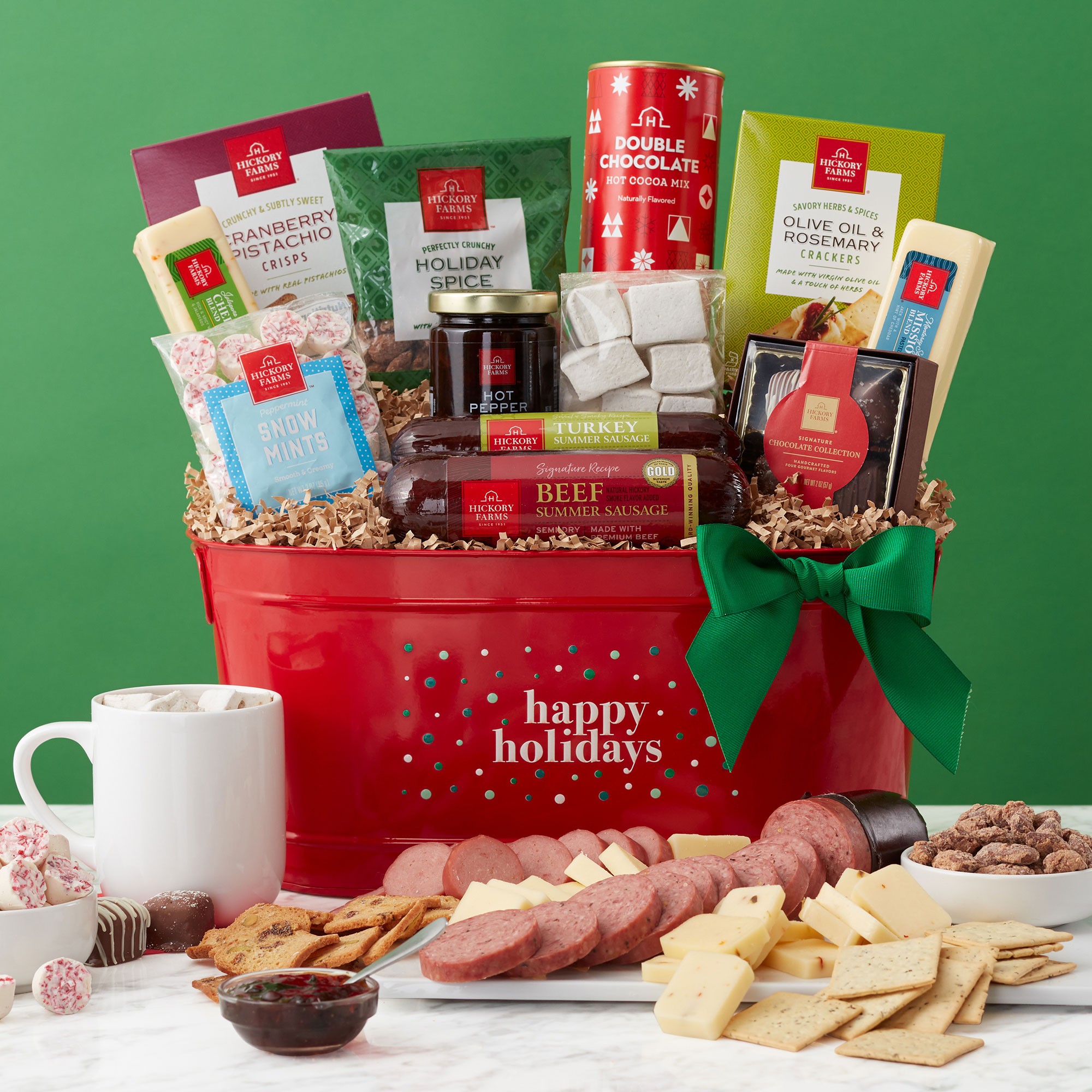 Southern Happy Holidays Gift Basket | AuntLauries.com – Aunt Laurie's