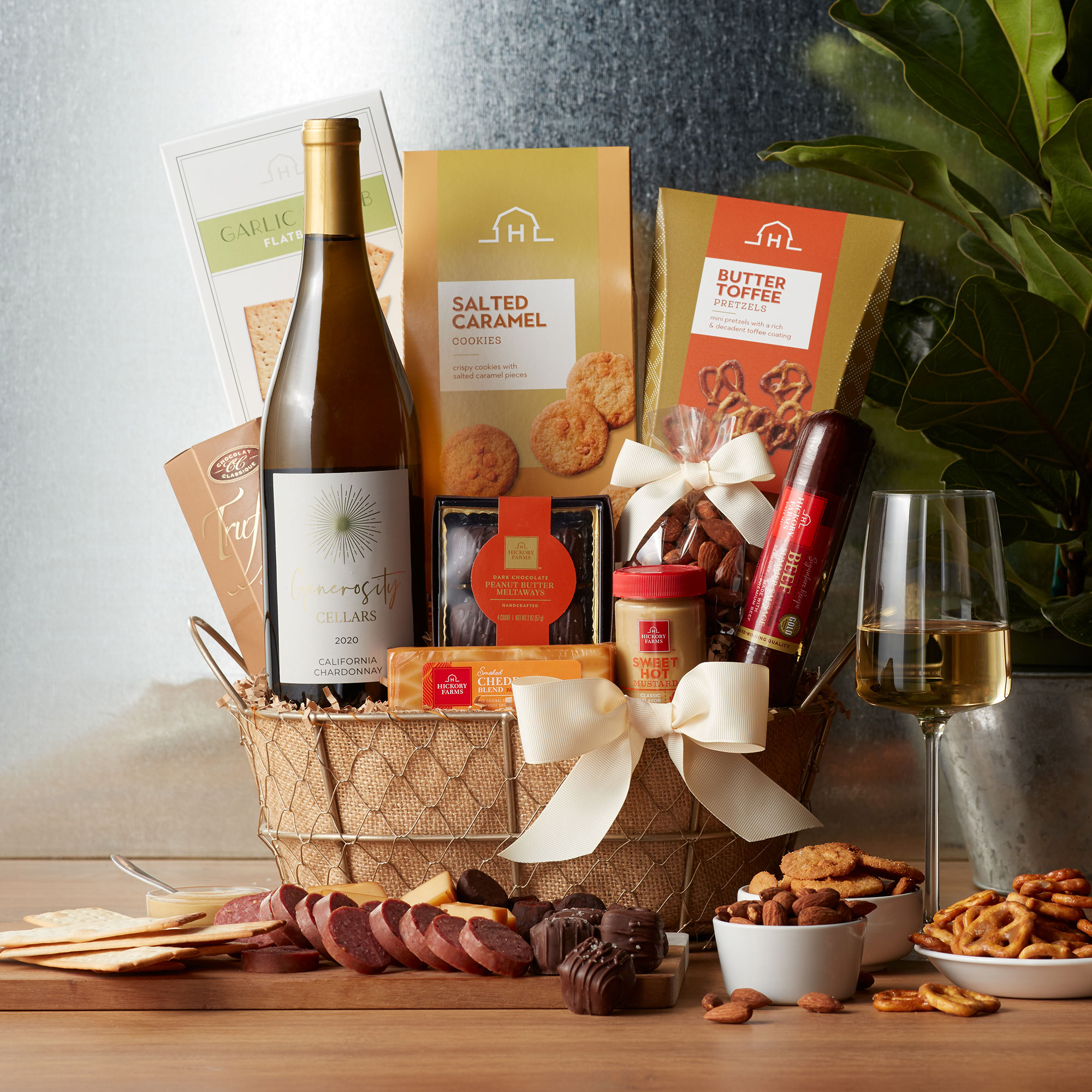 With Sympathy Generous Gourmet Market Favorites Fruit Basket - AA4018S | A  Gift Inside